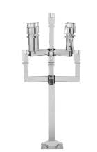 VCL4177 9 Light Crystal Candelabra