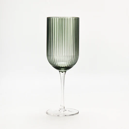 K-GCW-01-GRY Hand-made Grey wine glass