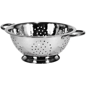 STAINLESS STEEL COLANDER- 3 QT