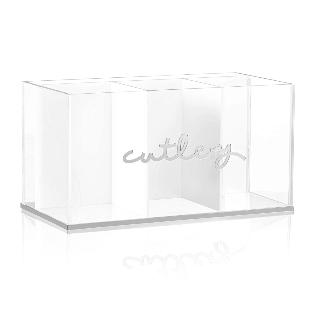 SWC-CL-S Classic Silverware Caddy - Silver