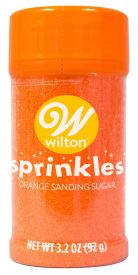 Wilton Orange Sanding Sugar, 3.2oz