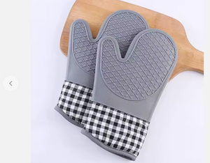 Cherle Silicone Checkered Oven Mitt