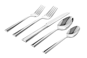 84187 PLAIT MIRROR Flatware Service For 4