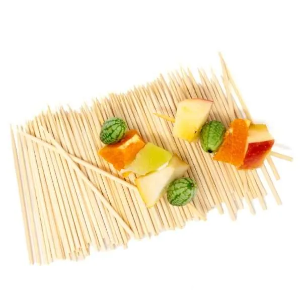 BAMBOO SKEWERS, 3.75″, 200 PCS