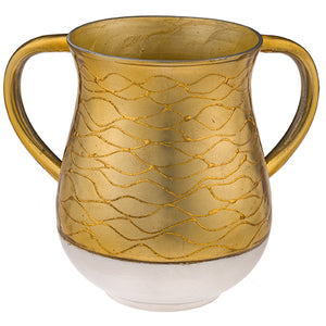 UK49333 Aluminium Washing Cup 13 cm - Gold