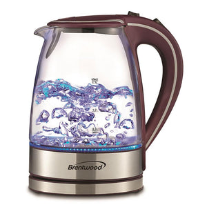 KT-1900PR 1.7L Cordless Glass Electric Kettle, Purple