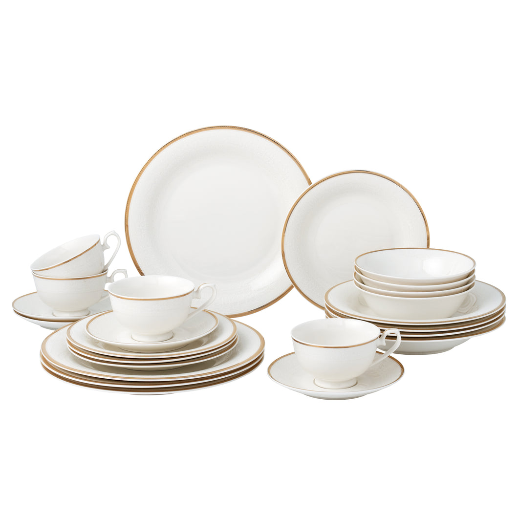 DAISY-24 Daisy Dinnerware Service For 4