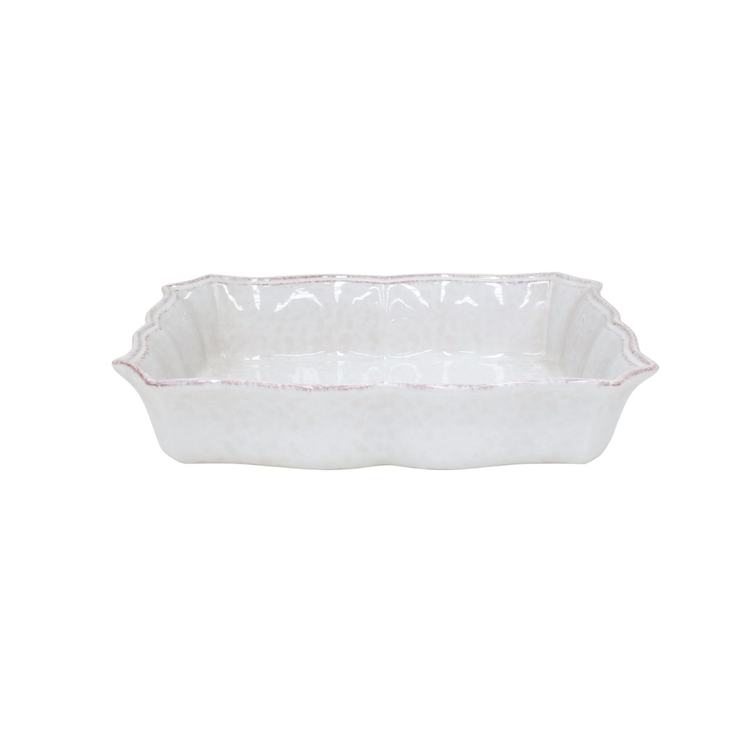 IM522-WHI Casa Fina Impressions white - LARGE RECT.BAKER