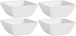 15236 FIDDLE & FERN SET 4 3"L SQUARE 2.18 OZ BOWLS MINI TASTER SET