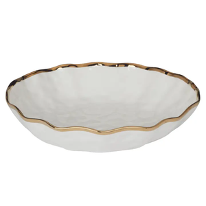 20496 Regency Gold Serving Bowl 13in X 3in