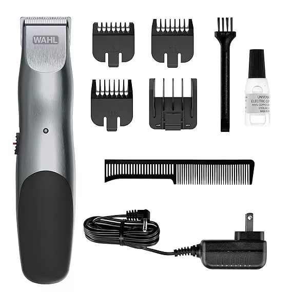 WAHL Groomsman Rechargeable Beard Trimmer kit for 15 Piece Model 9918-6171V