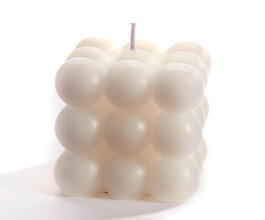 097058 White Bubble Candle