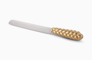 18400-0001 Challah Knife Gold By Hazorfim