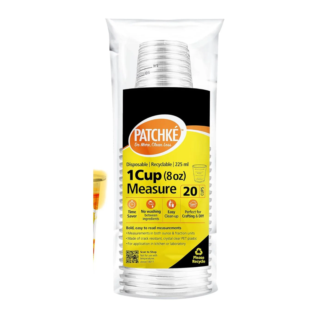 CUPS DISPOSABLE MEASURING 20 PACK 8OZ PATCHKE