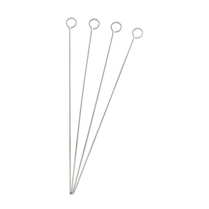 Chrome Skewers, Set of 4, 12"