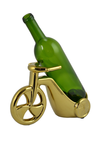 YT8704 10X7X5 Golden Tricycle Bottle Holder