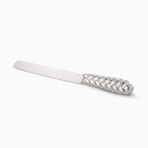 18401-0000 Challah Knife Non Serrated 925 Sp By Hazorfim