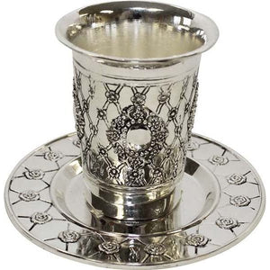 KC-CA22442B Silver Plated Kiddush Cup