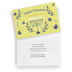 Happy Chanukah Greeting Cards 5-Pack