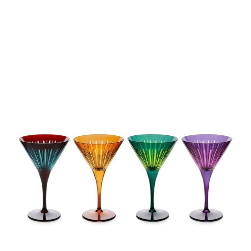 PS0042 PRISM MARTINI GLASSES (SET OF 4)