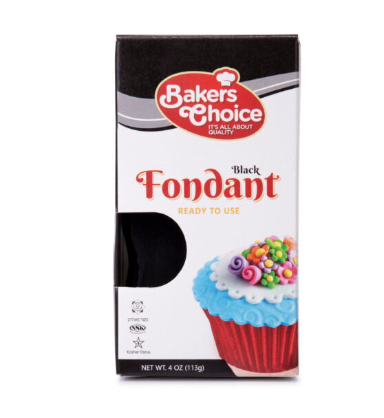 Fondant Black