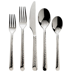 VC-200 Onyx, Mirrored Flatware Service For 4