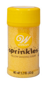 Wilton Yellow Sanding Sugar, 3.2oz