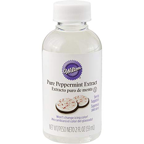 Wilton Clear Pure Peppermint Baking and Flavoring Extract, 2 oz.