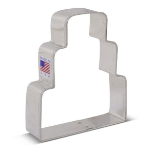 3.75" Wedding Cake Cookie Cutter