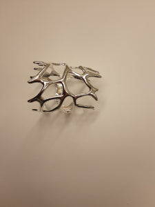 Branch straight Silver Napkin Ring