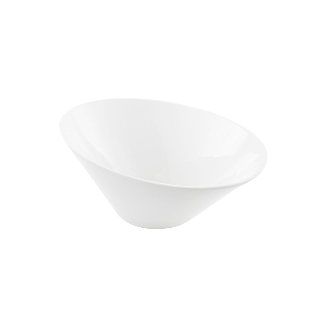 Vikko Lightning - Oval Spirit White Bowl 58 oz, 12''