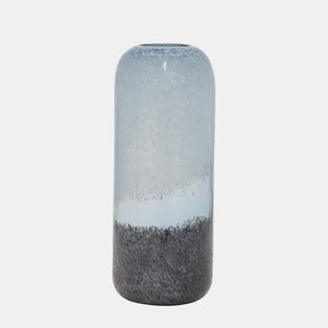 18560-02 Glass, 14" Ombre Vase, Multi