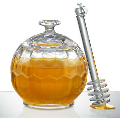 HONEY Please Acrylic Honey Jar with Dripper