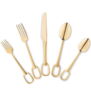 VF-03 Venice Flatware Gold Service For 4