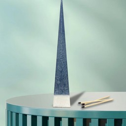 Tower with Grey Shadow Havdalah Blue