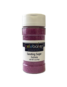 sanding sugar fuchsia