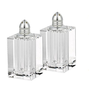 H143P Melania Silver Salt & Pepper Shaker Set