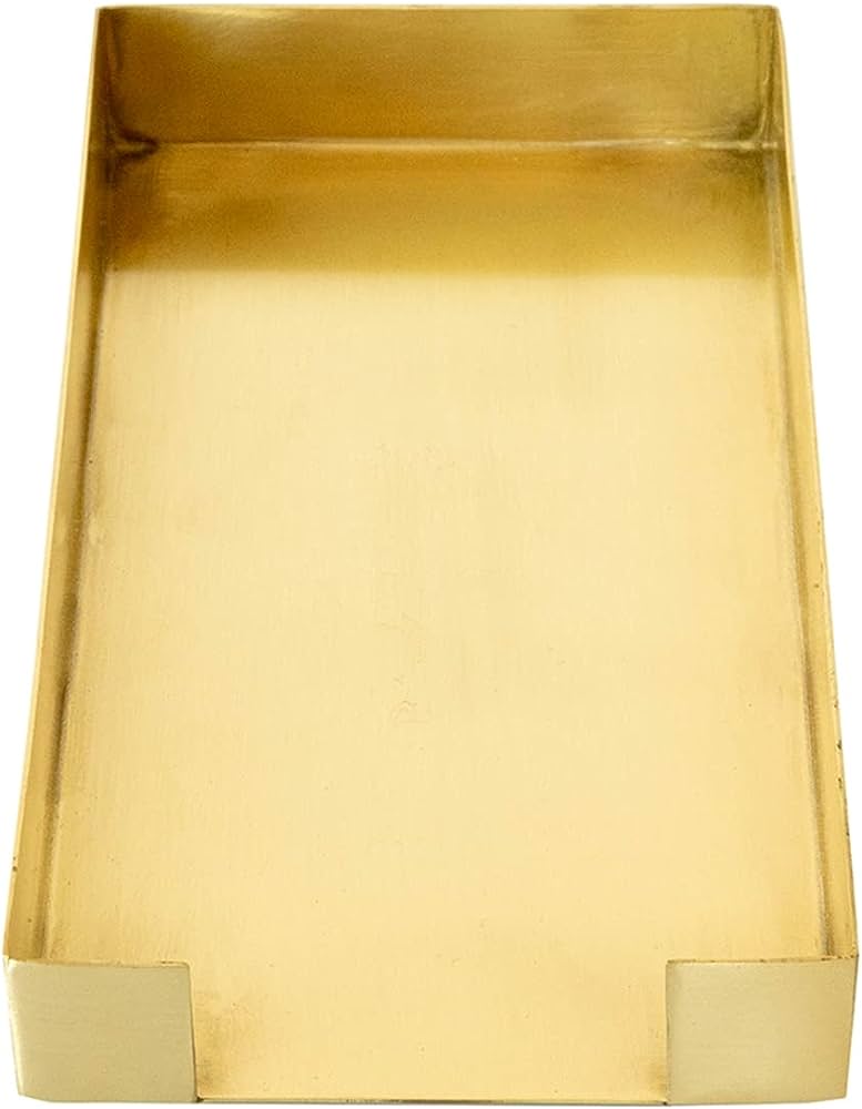 CV9102 Guest Napkin Holder - Brass