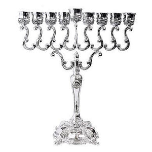 893 JUMBO 21" SILVERPLATED MENORAH