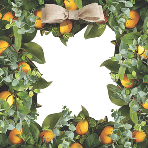 Lemon Wreath Charger