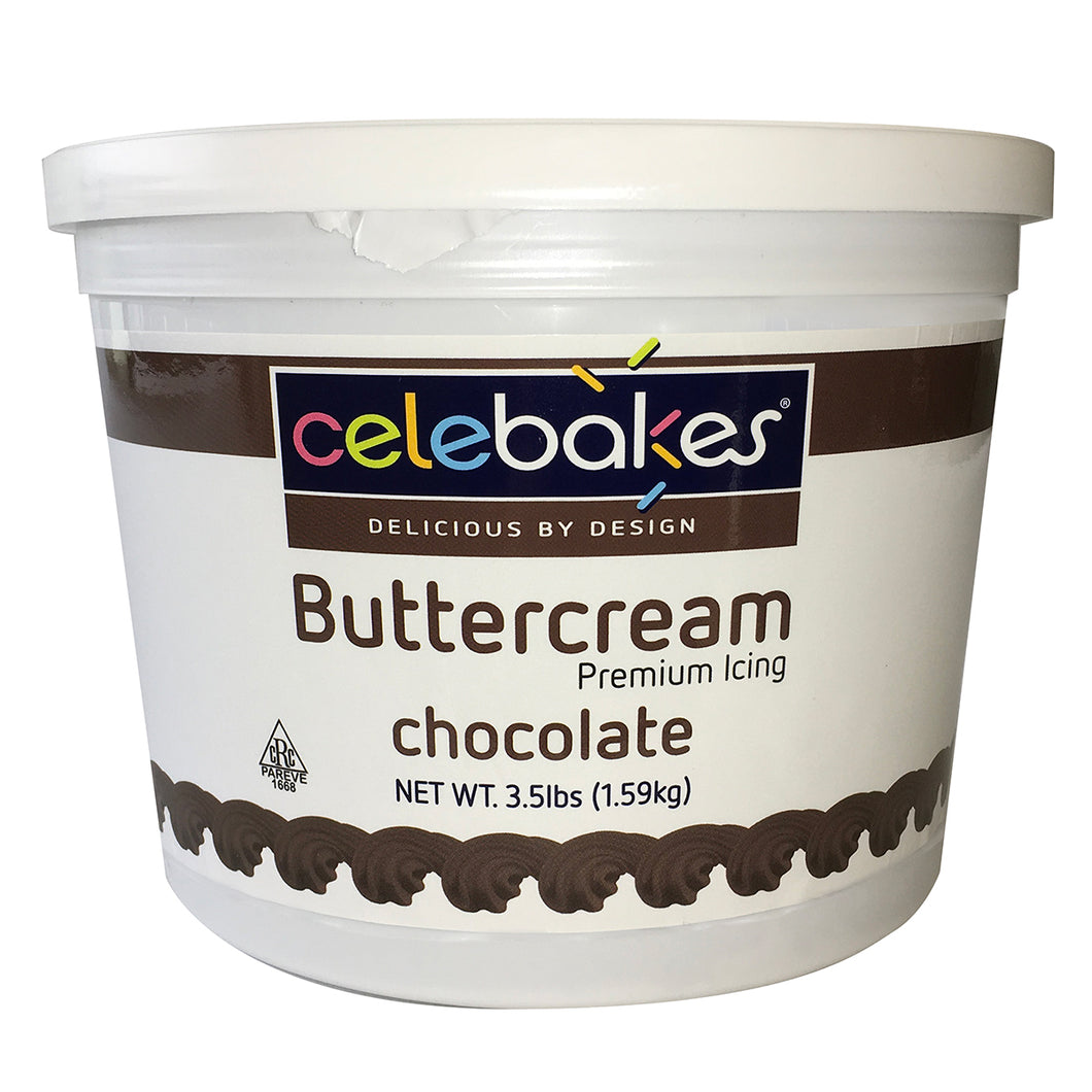 Celebakes Chocolate Buttercream Icing, 3.5 lbs