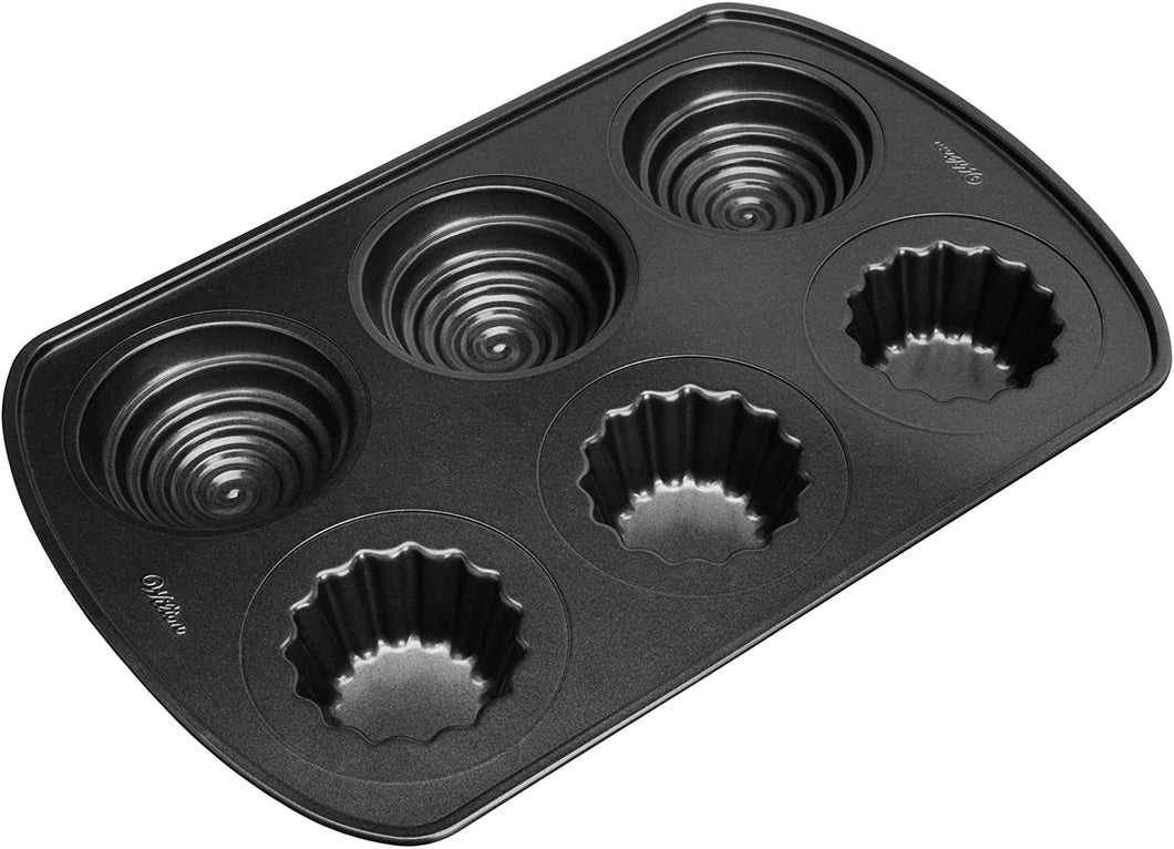 Wilton 6 Cavity 3-D Cupcake Pan