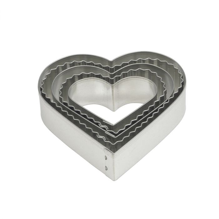 COOKIE CUTTERS HEART SET