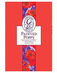 Painted Poppy Slim Sachet