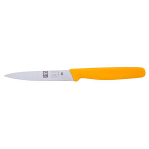 Icel Yellow 3-1/4-Inch Paring Knife, Straight Edge