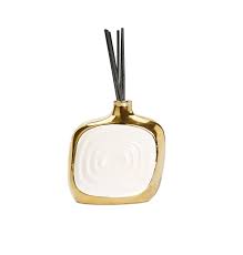 VD3524 Gold Edged White Square Diffuser