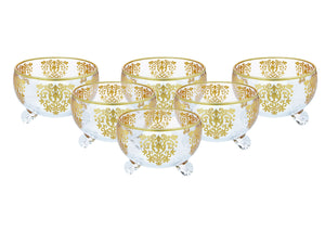 GBS204 Bowls with Gold Design