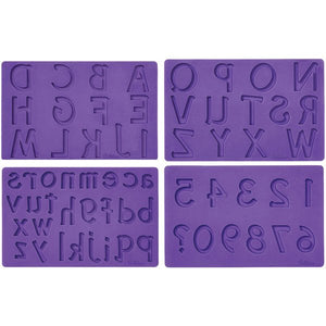 LETTERS NUMBERS FGP MOLD SET