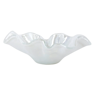 OND-5295W Onda Glass White Large Bowl