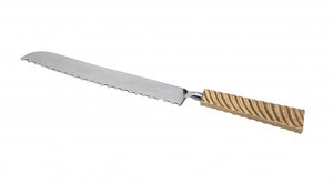 MCK046 Knife with Gold Wavy Handle